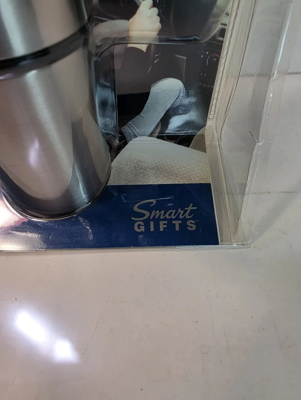 Smartgear Travel Mug Auto 12V Digital Heated Travel Mug Hot Stainless Coffee Cup